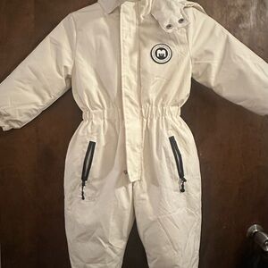 Toddler One Piece Hooded Snowsuit